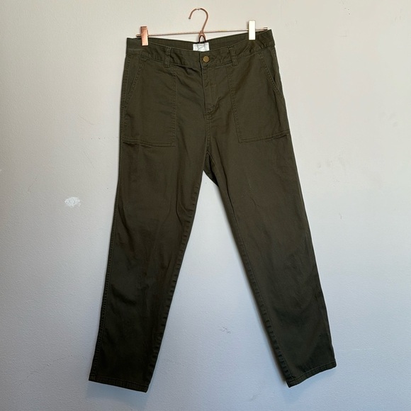 Caslon Pants - Caslon Army Green Casual Pants Size 10